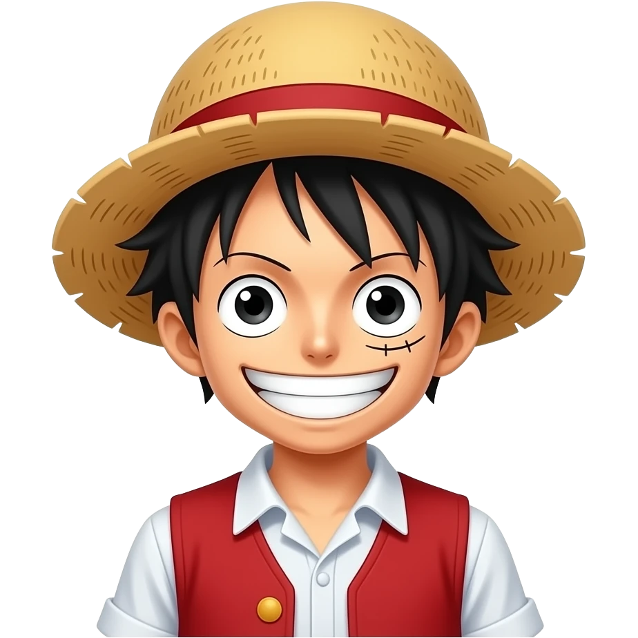 monkey d luffy emoji
