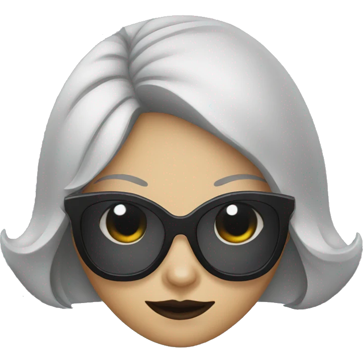 Female vampire with sunglasses emoji