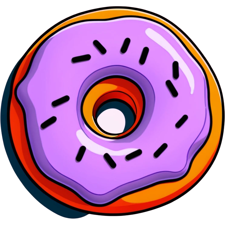donut in claymation style, matte plasticine, pastel colors, visible fingerprints emoji