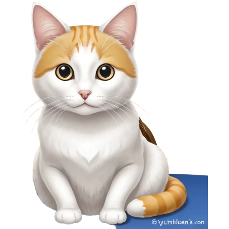Чеширский кот появляется из улыбки а потом исчезает emoji