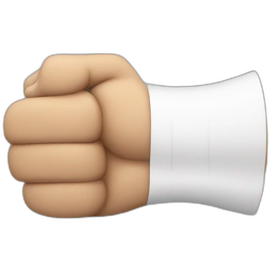 muscle arm wih checklist emoji