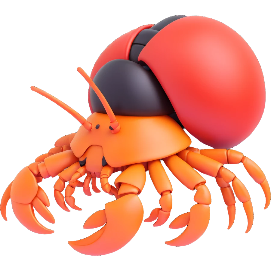 hermit crab emoji