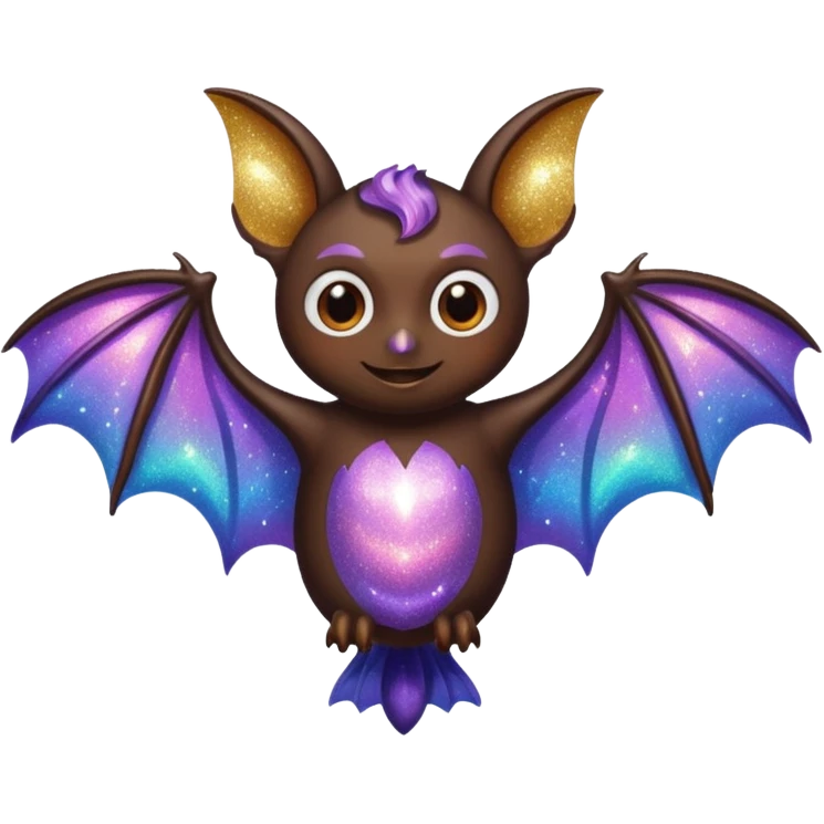 glitter bat emoji