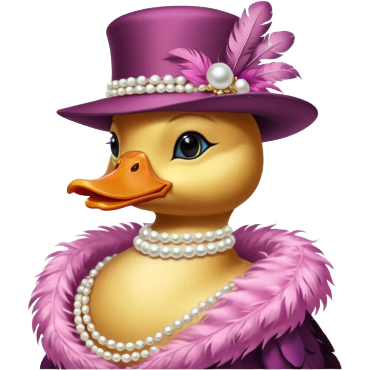 socialite duck emoji