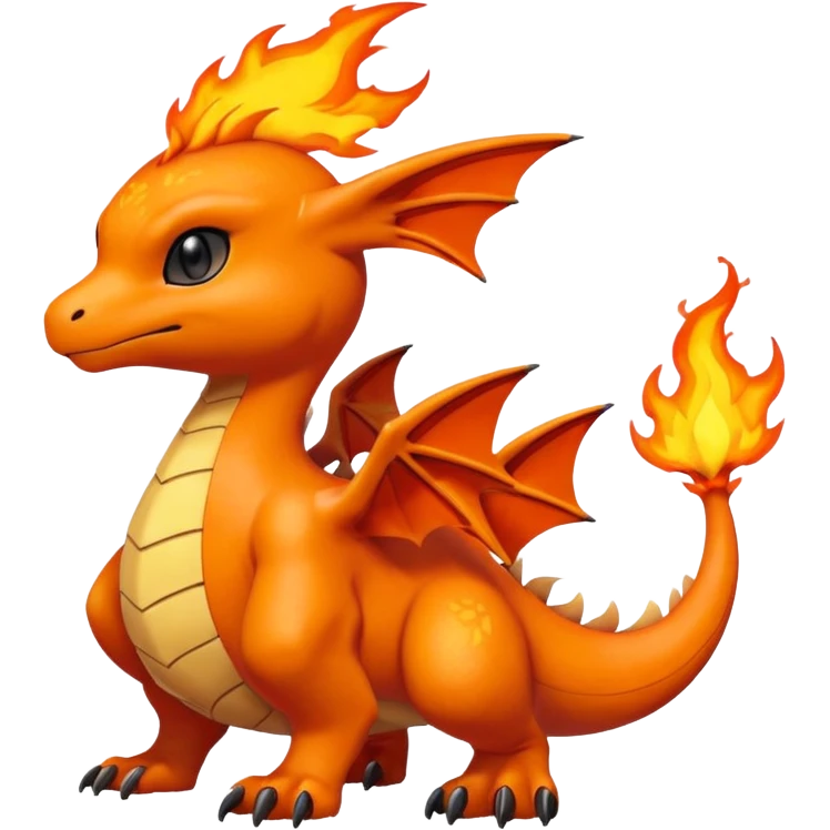 Dracaufeu pokemon emoji