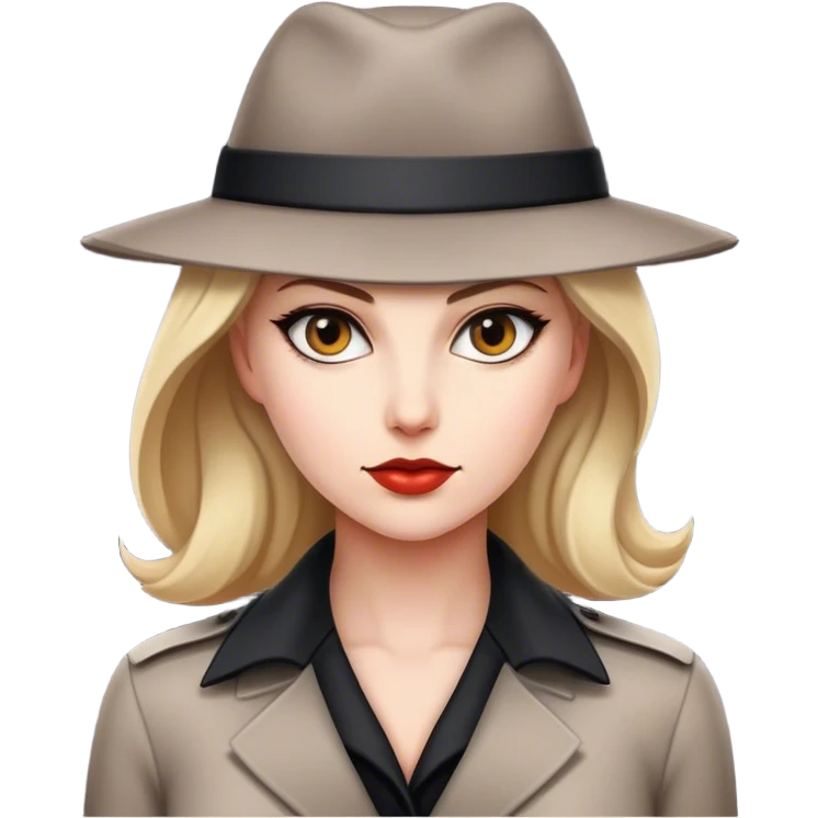 Female spy emoji