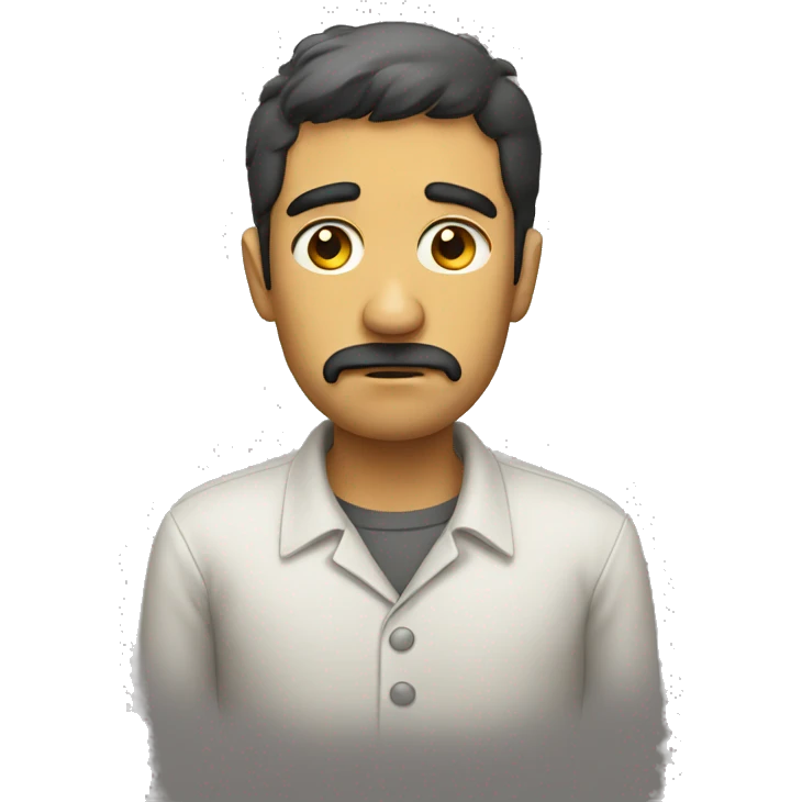 Hombre triste emoji