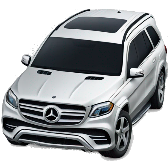 crashed mercedes GLS emoji