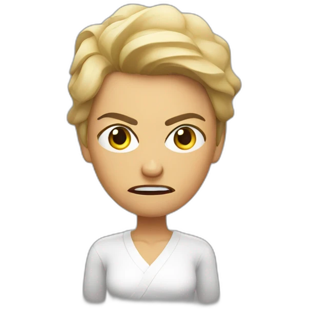 angry yoga teacher emoji