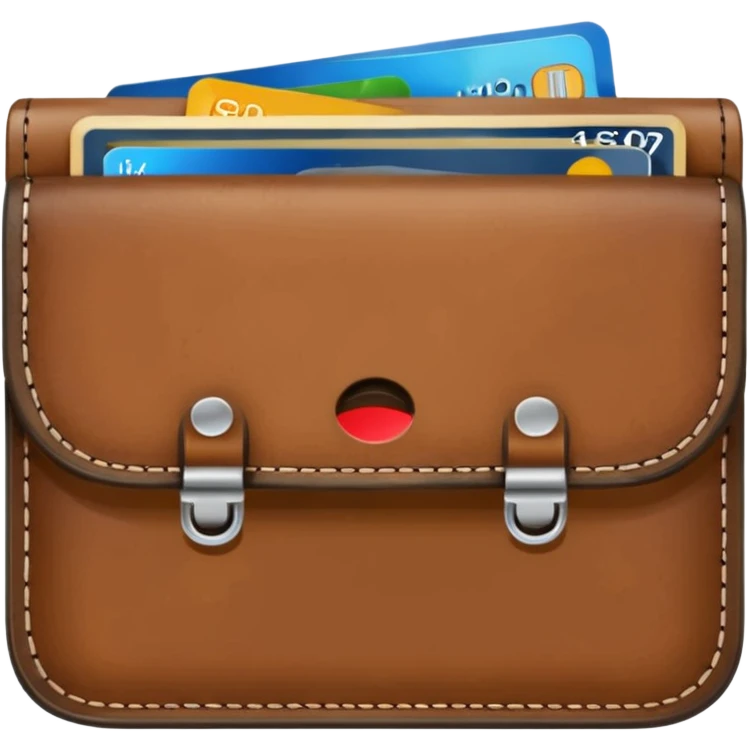 empty wallet with no money emoji
