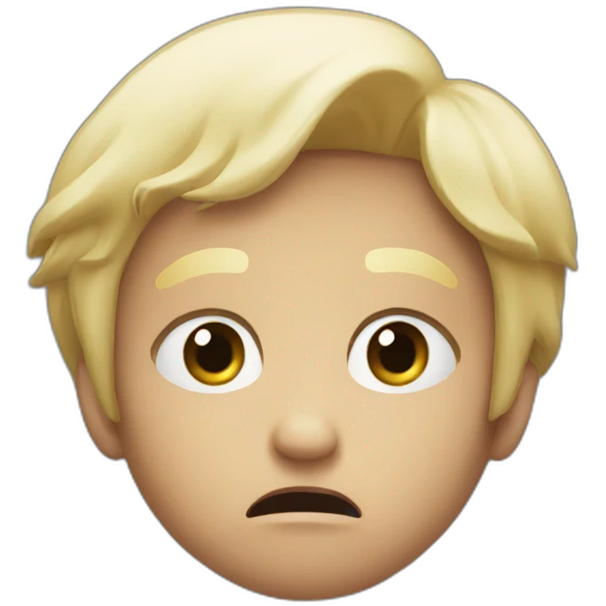 Scared emoji