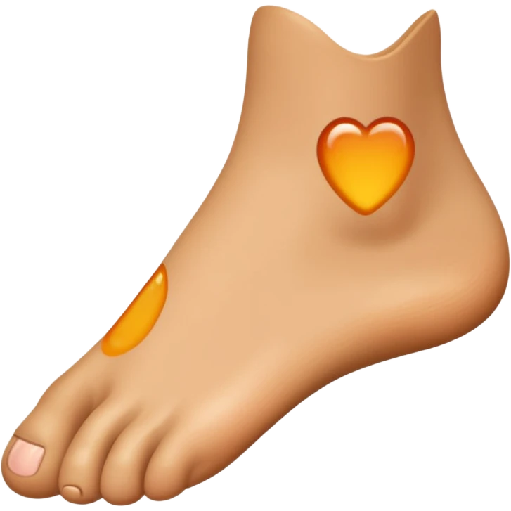 foot emoji