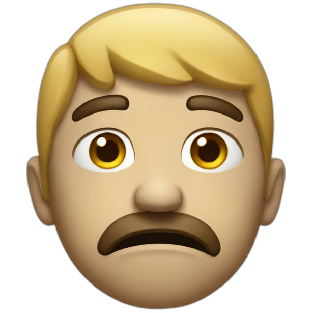 triste emoji