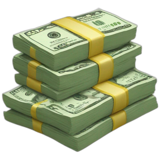 small stack of money emoji