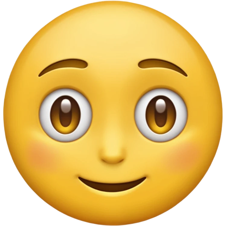 yellow emoji side eyeing with a smirk  emoji