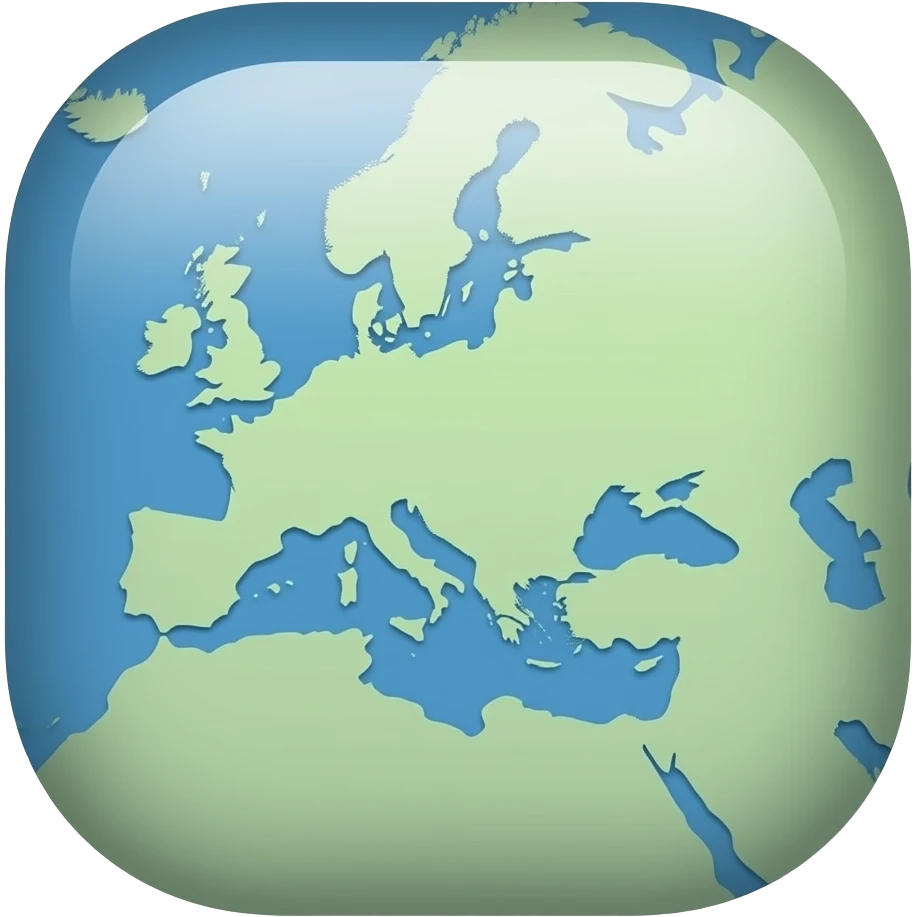 eu map icon emoji