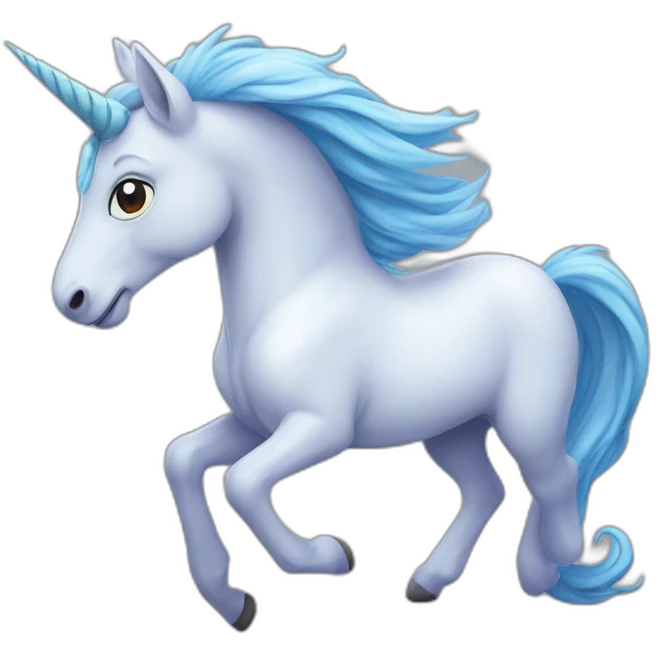 Licorne qui vole emoji