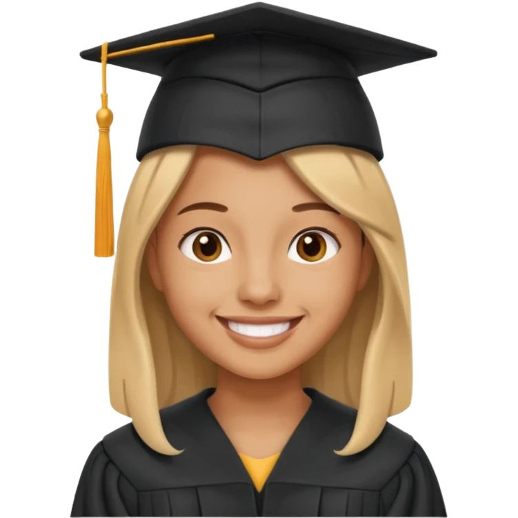 Necesito una egresada de la universidad emoji