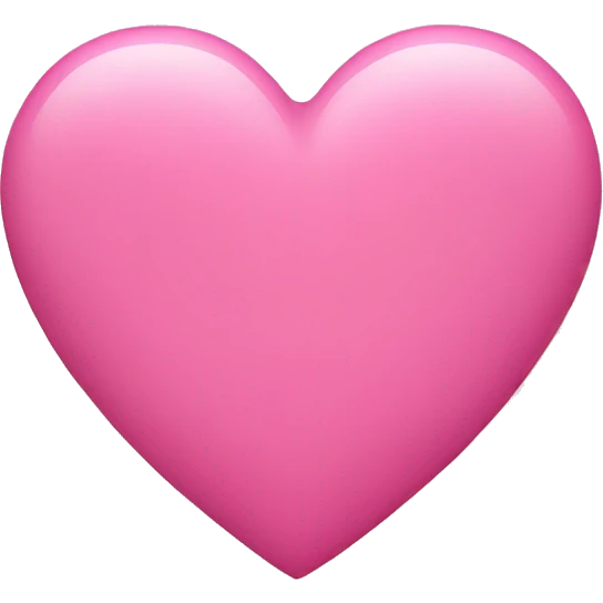 pink heart emoji
