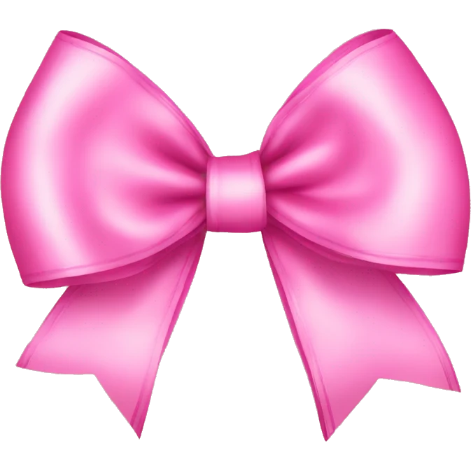 ribbon pink bow emoji