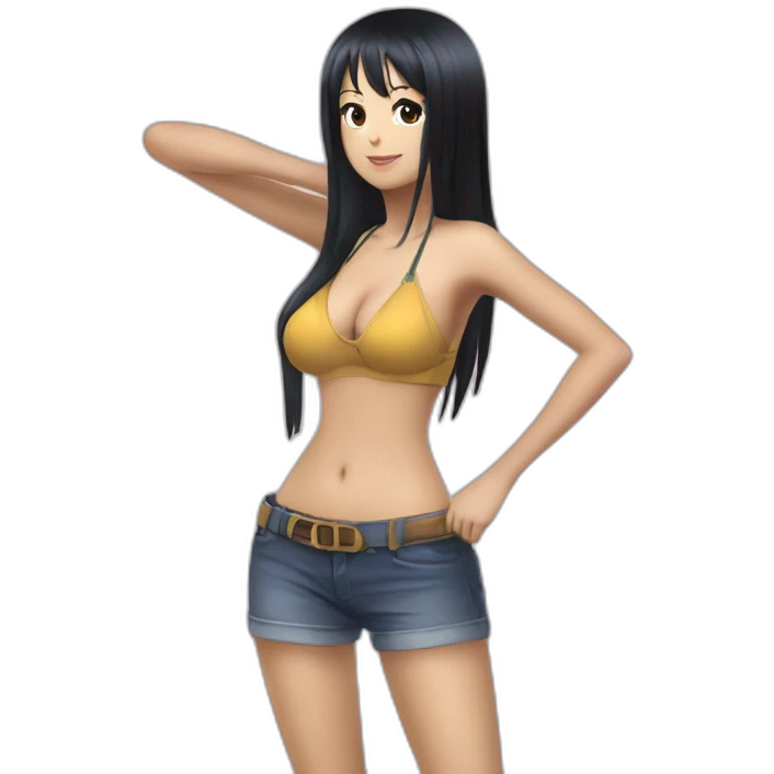 Nico Robin avec plusieurs bras emoji