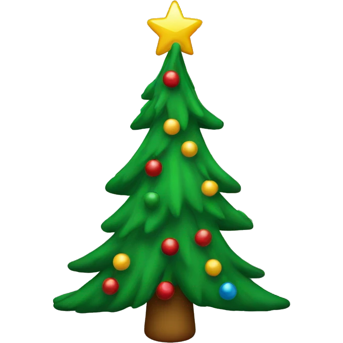 Chrismas tree  emoji