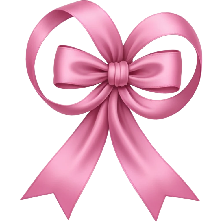 Pink ribbon emoji