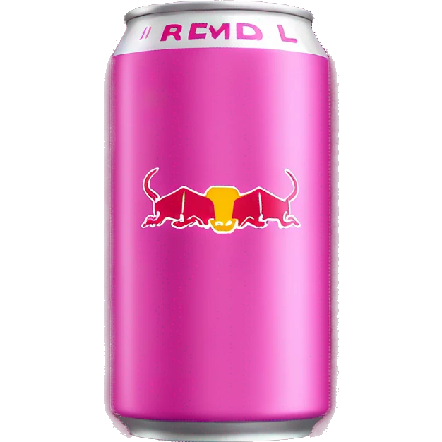 pink redbull can emoji
