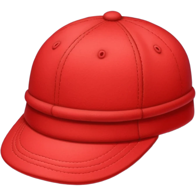  A only red hat emoji