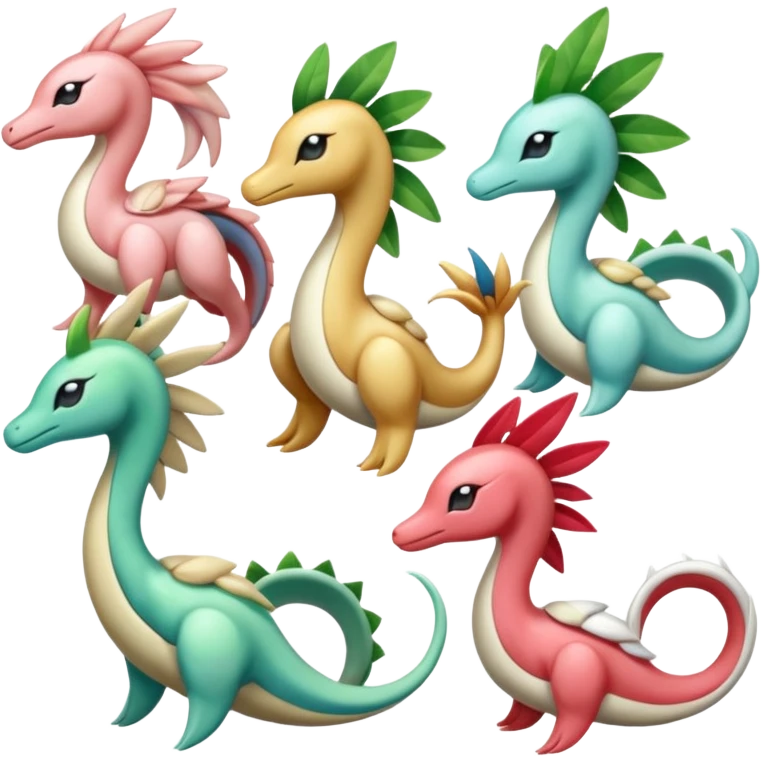 Meloetta-Palkia-Tropius-Aurorus-Milotic-Cresselia-fusion emoji