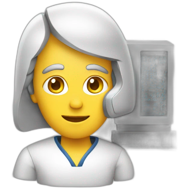 Computer worker emoji