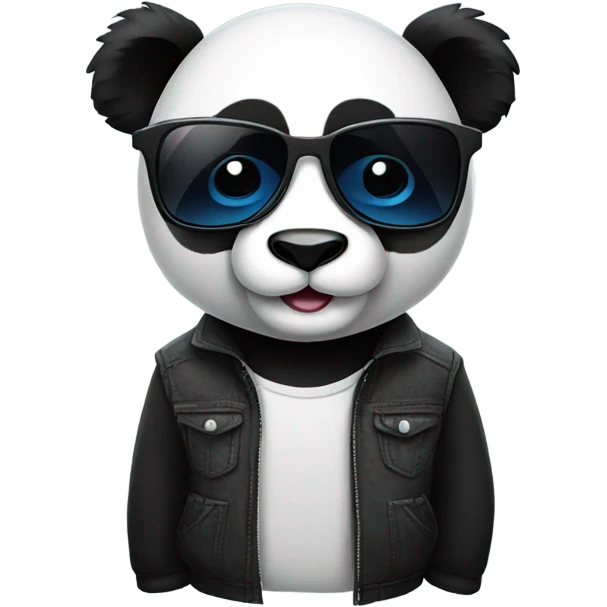 panda wearing sunglasses emoji