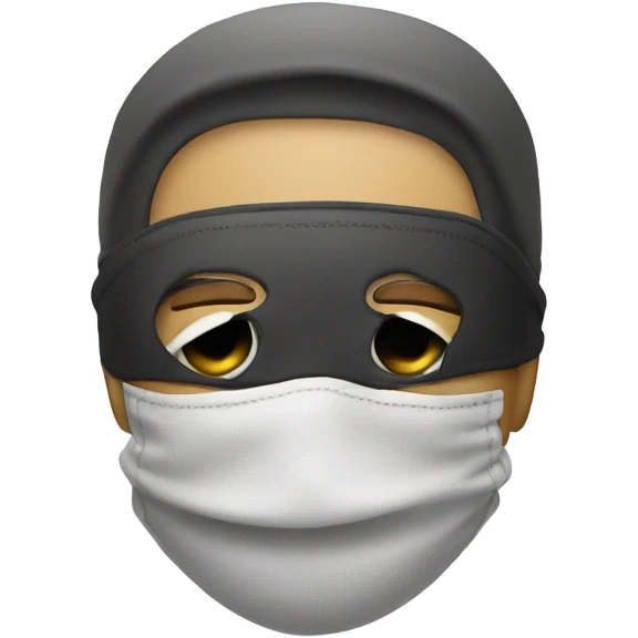 Money with a ski mask emoji