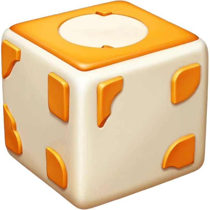 Paneer cube emoji
