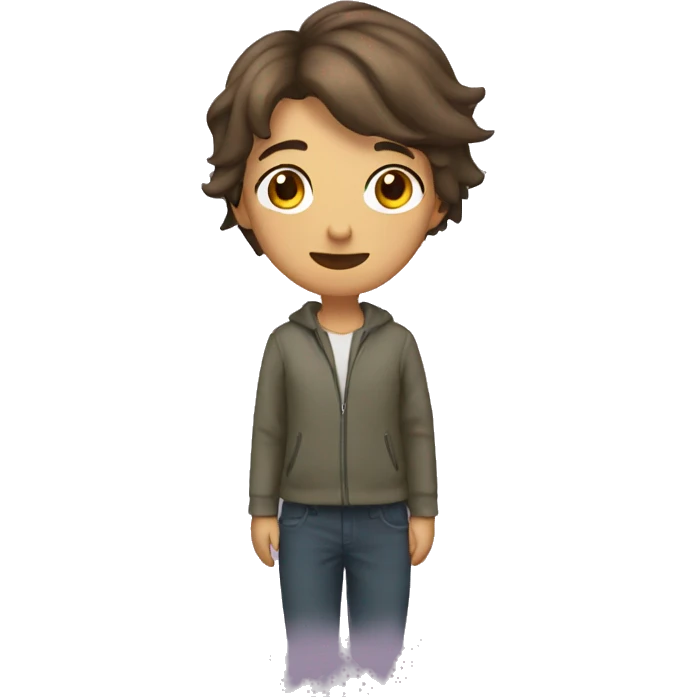 Una persona pidiendo por favor emoji