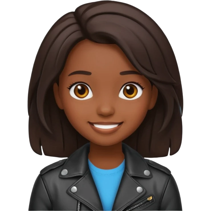 A cute baddie girl emoji