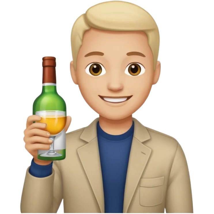 PERSON LIMITING TO ALCOHOL emoji