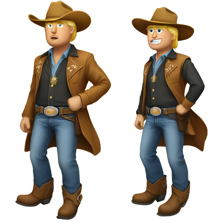 Trump as a cowboys  emoji