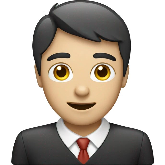 computer screen showing a video call emoji