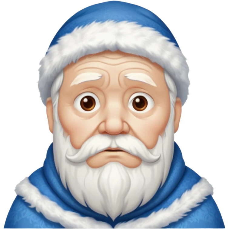 Father Frost SAD emoji
