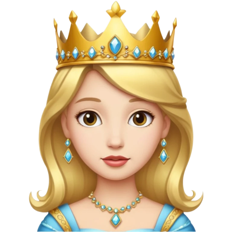 Princess wear crown
 emoji