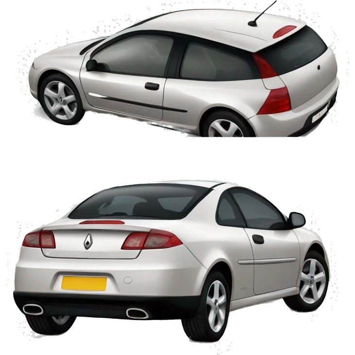 One Renault Laguna Coupe V6 emoji