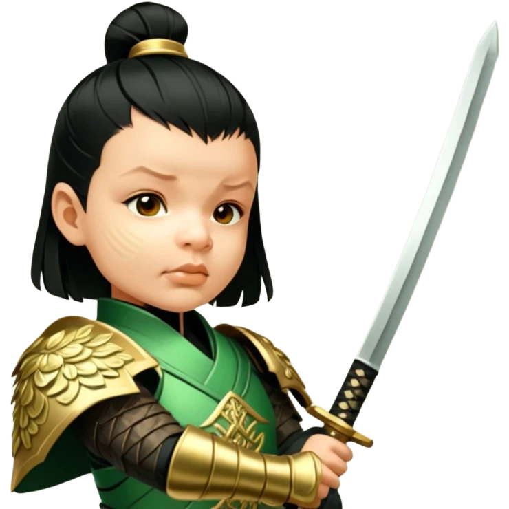 Emerald Samurai emoji