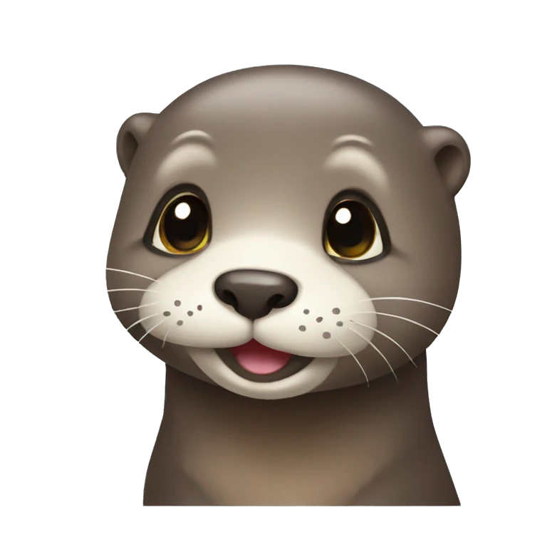 cute otter  emoji