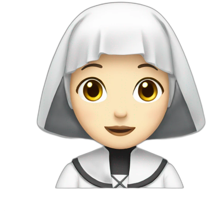Anime nun emoji