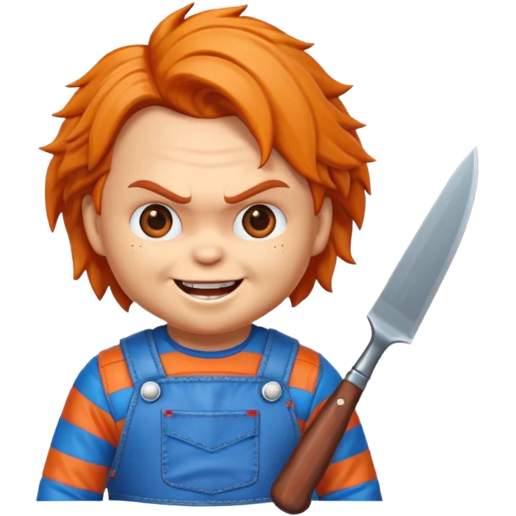 Un emojin de chuky emoji