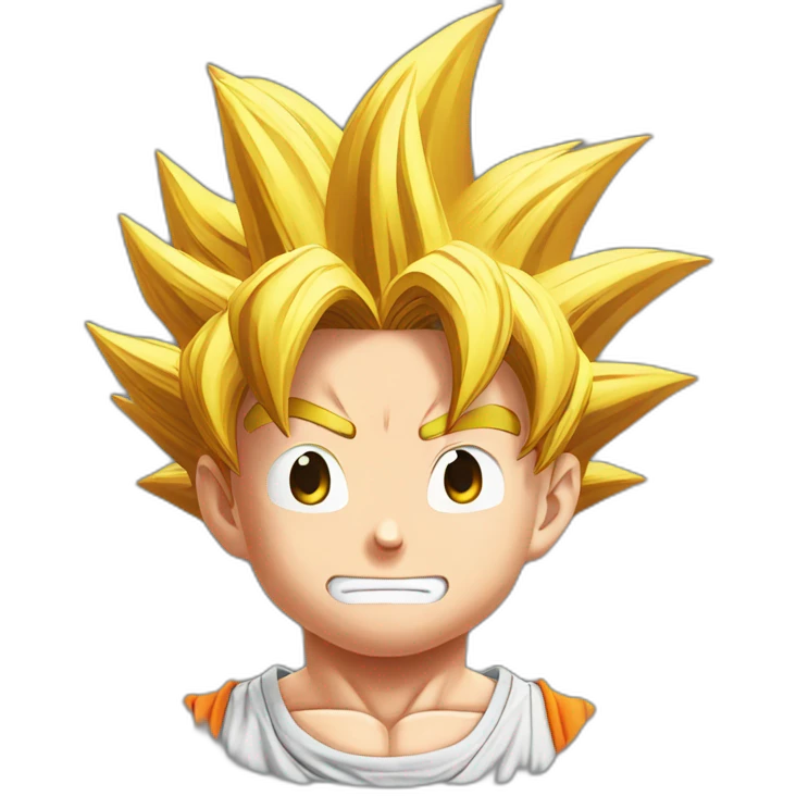 Son goku on wc emoji
