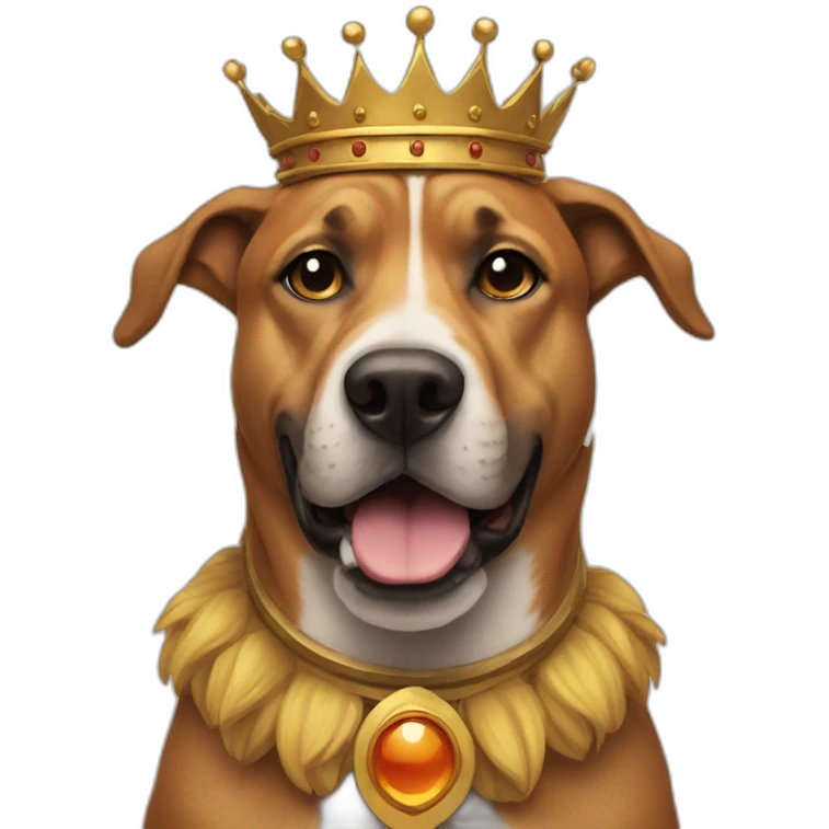 Dog King emoji