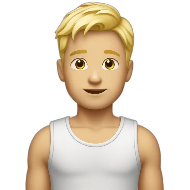 Little blonda boy emoji