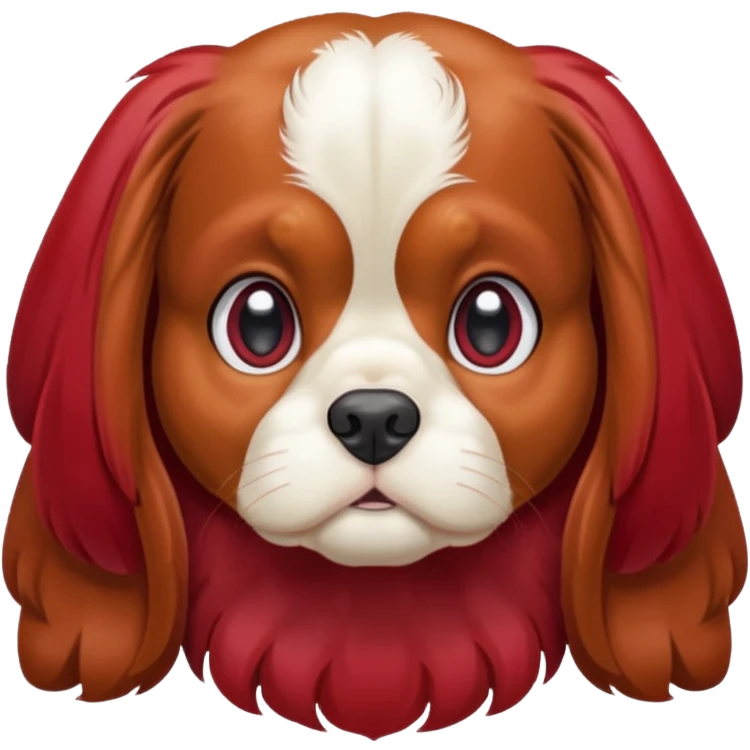 ruby colored king charles emoji